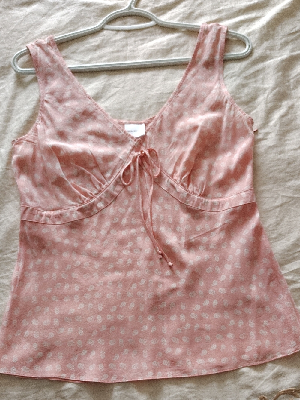 🏖️Issac Mizrahi Sleeveless Silk Top